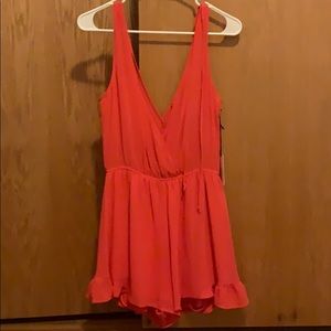Coral Romper